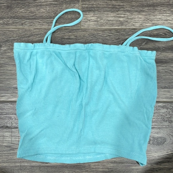 Turquoise crop top - Picture 2 of 2